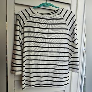 Market and Spruce Striped Blouse- Medium